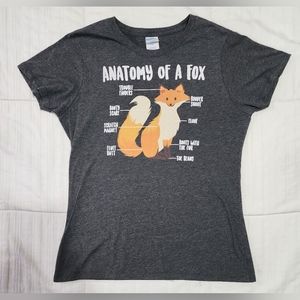 Red fox t-shirt